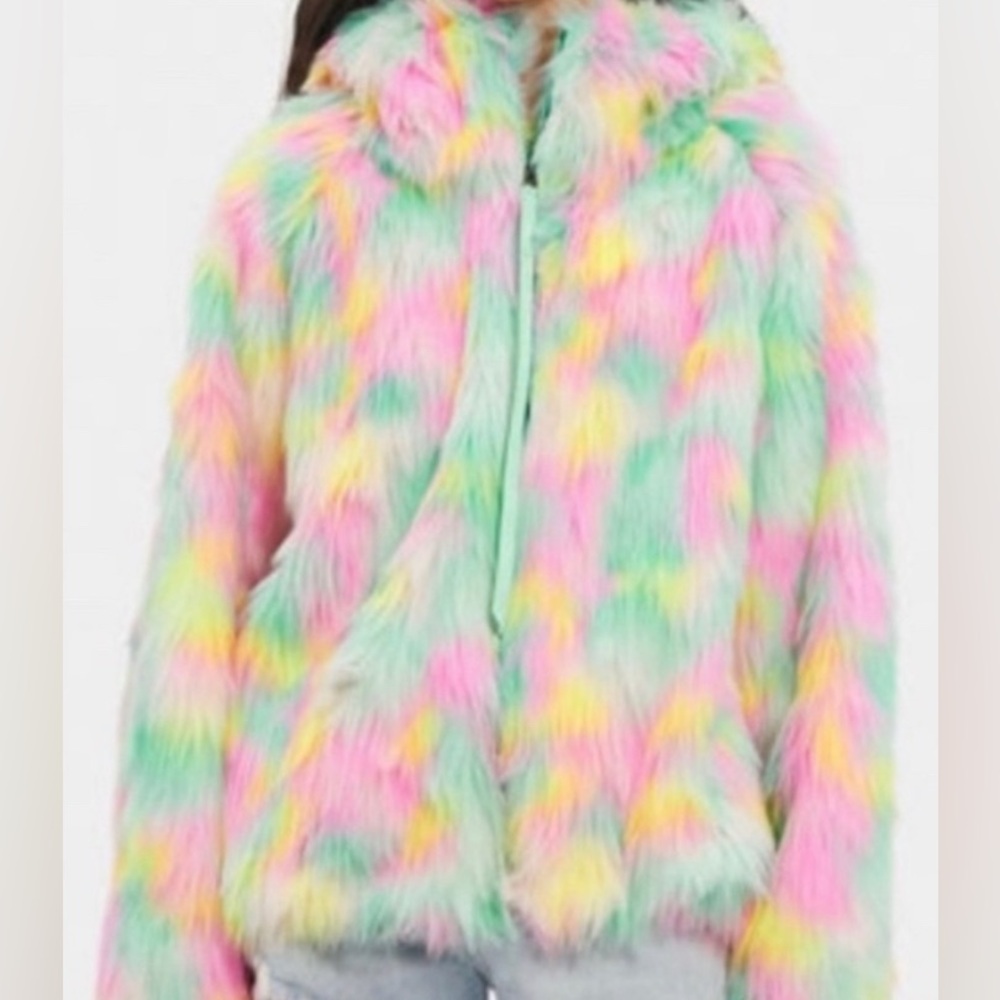 UGG CLOVE FAUX FUR JACKET AURA